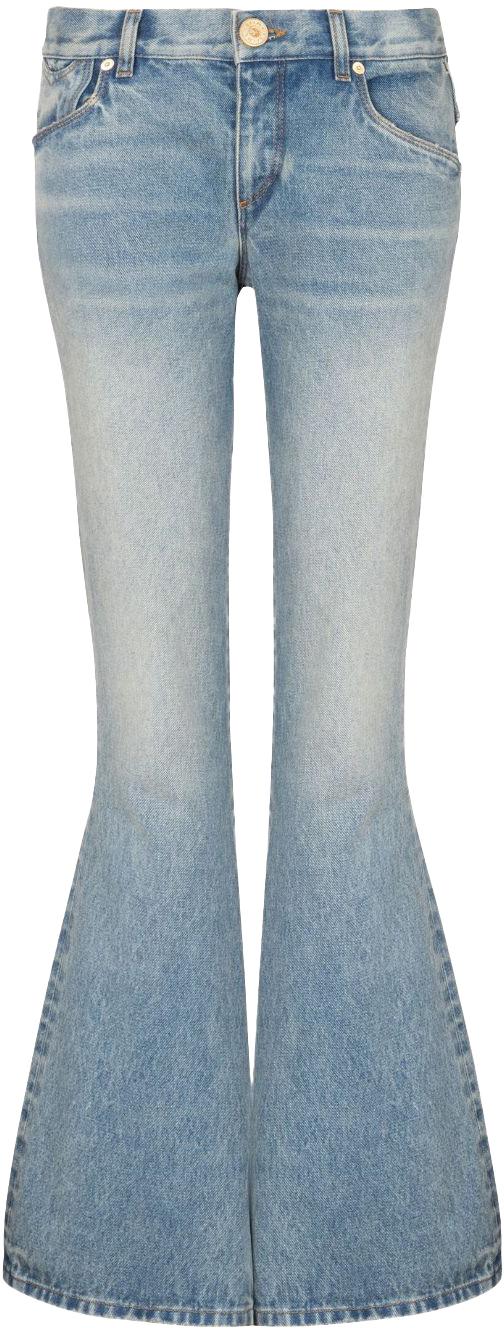  발망 스트레이트 팬츠 CF1MJ120DE046FF BLUE