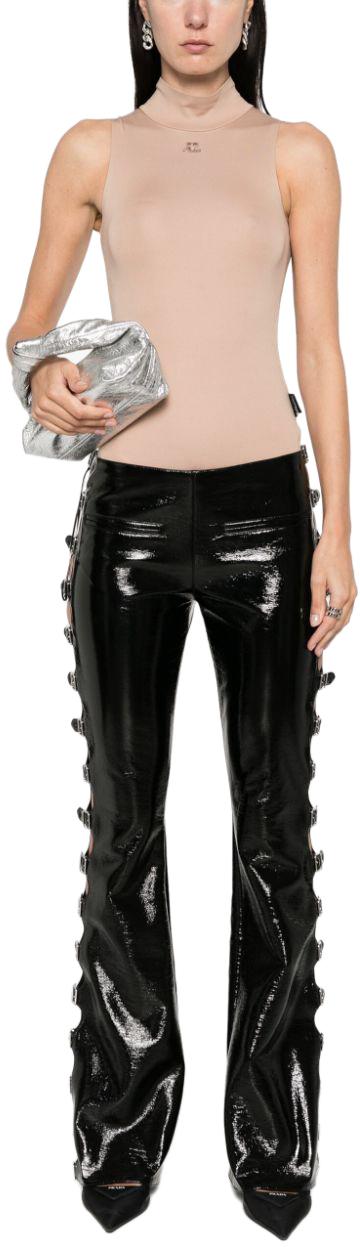  쿠레쥬 스트레이트 팬츠 224CPA190VY00149999 BLACK - COURREGES