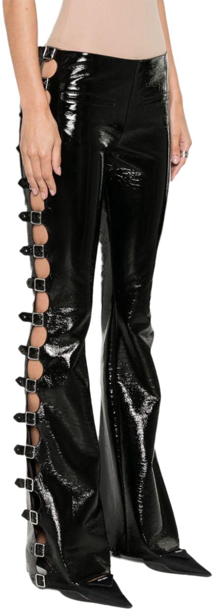  쿠레쥬 스트레이트 팬츠 224CPA190VY00149999 BLACK - COURREGES