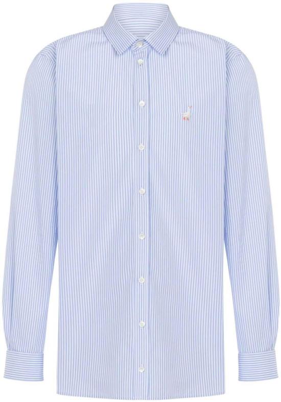 25SS 모스키노 긴팔 셔츠 J022302322303 BLUE