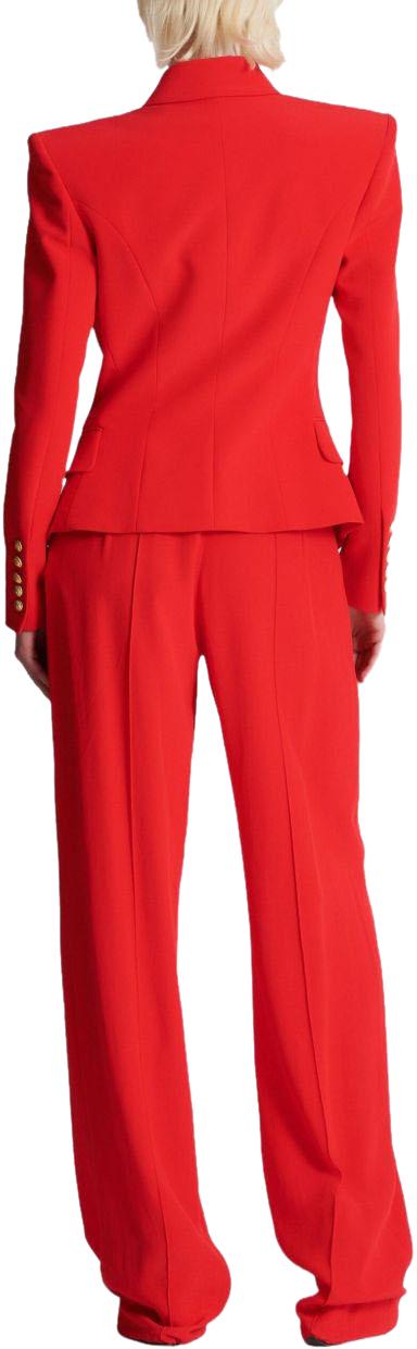 25SS 발망 코트 EF0SI505VB003CE RED - BALMAIN