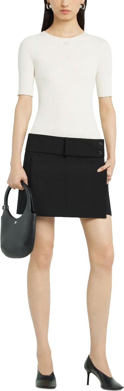 쿠레쥬 스웨터 125MPU130FI00490001 WHITE - COURREGES