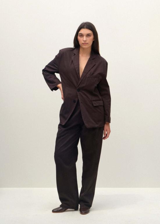  Jesse Kamm 수트 세트 제시 캠 피아나 블레이저 레이진 - JESSE KAMM