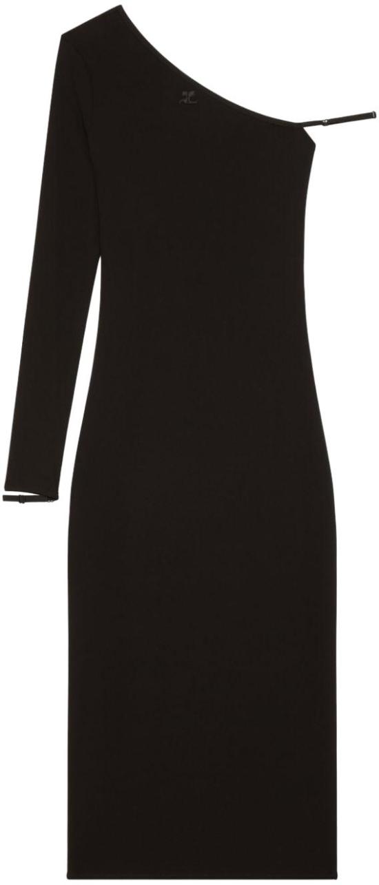  쿠레쥬 미디 원피스 323JRO243JS00979999 BLACK