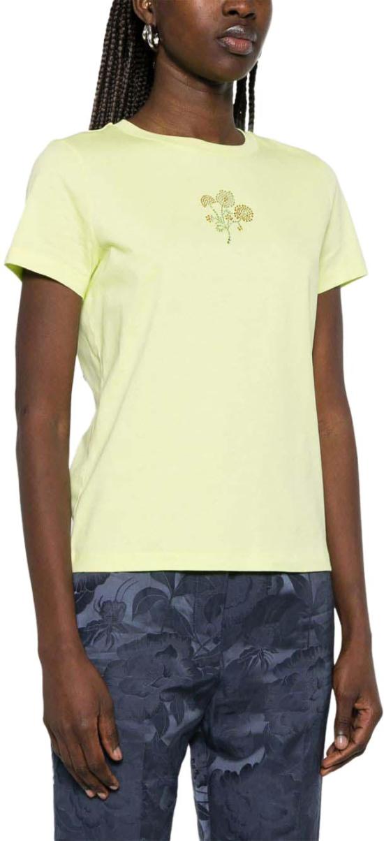 25SS 겐조 반팔 티셔츠 FF52TS1614SO39 YELLOW - KENZO