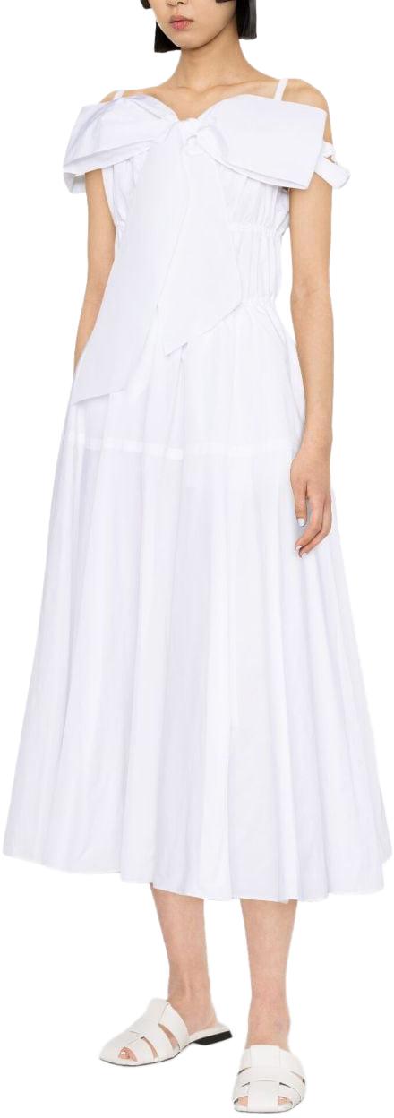  파투 미디 원피스 DR1330011001W WHITE - PATOU