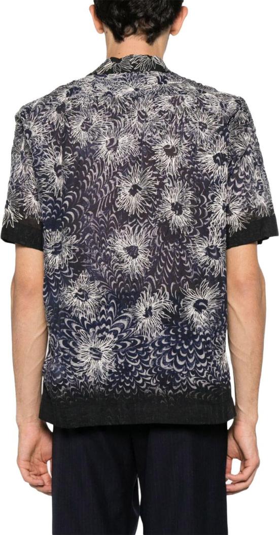 25SS 드리스 반 노튼 반팔 셔츠 2510207481162509 BLUE - DRIES VAN NOTEN