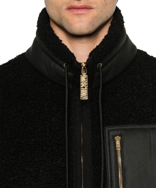  모스키노 베스트 A062052681555 BLACK - MOSCHINO