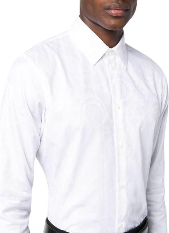25SS 베르사체 긴팔 셔츠 10133481A088831W000 WHITE - VERSACE