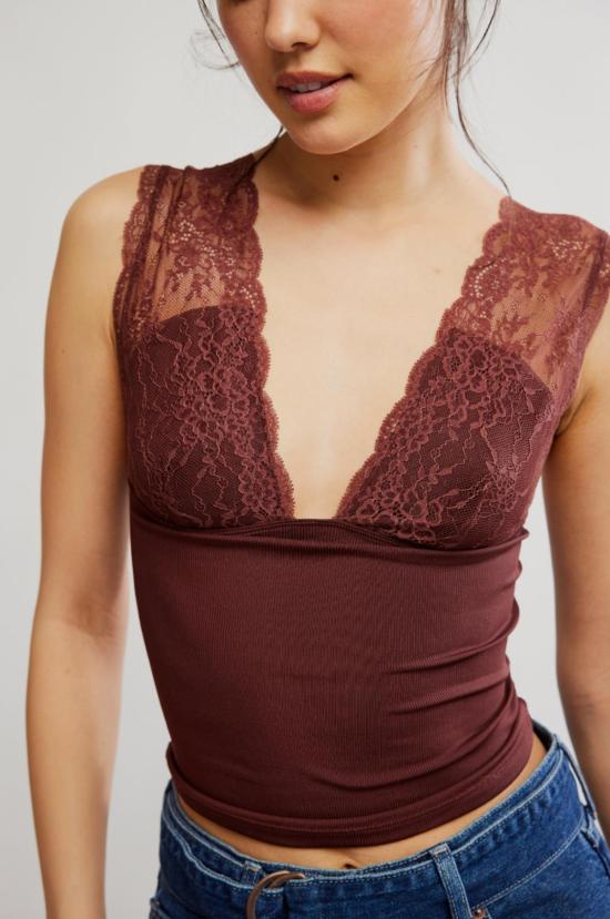  프리피플 캐미솔 프리 피플 파워 플레이 카미 비터스위트 - FREE PEOPLE