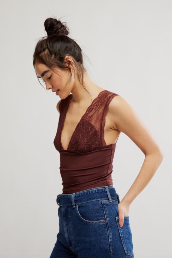  프리피플 캐미솔 프리 피플 파워 플레이 카미 비터스위트 - FREE PEOPLE