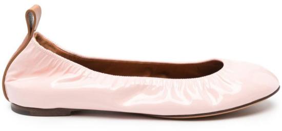  랑방 플랫 슈즈 FWBAMB02GLOSP24501 PINK