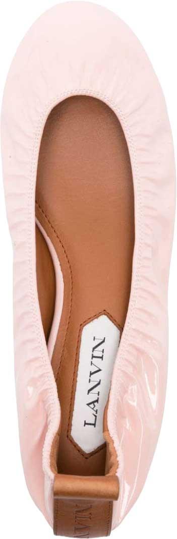  랑방 플랫 슈즈 FWBAMB02GLOSP24501 PINK - LANVIN