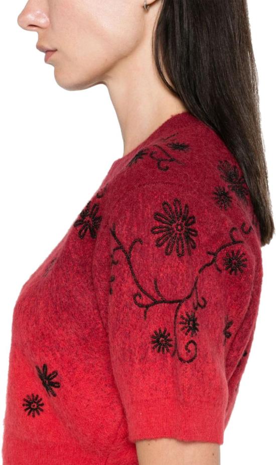  겐조 반팔 티셔츠 FE62PU4833CU22 RED - KENZO