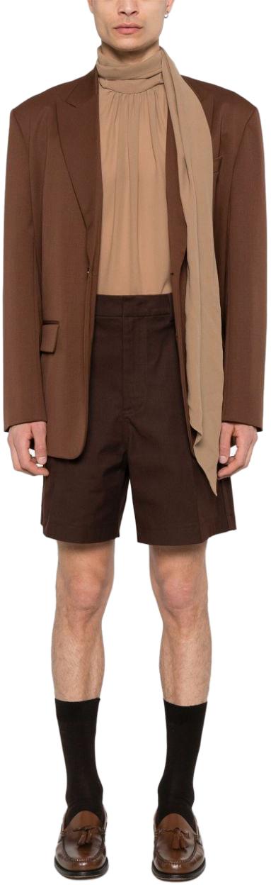  발렌티노 가라바니 숏팬츠 4V0RDDV19UAE04 BROWN - VALENTINO GARAVANI