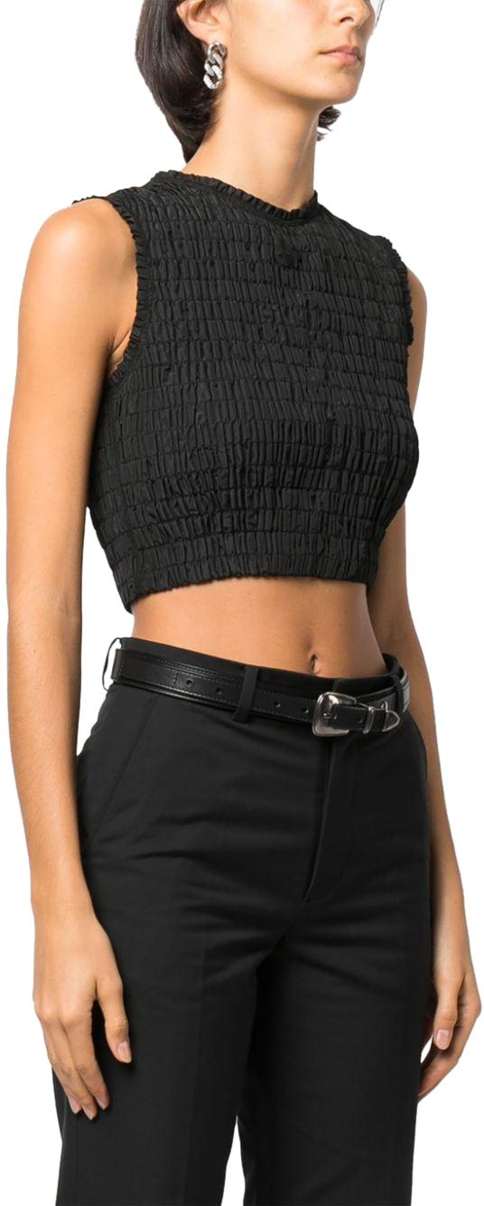  파투 탑 TO0370011999B BLACK - PATOU