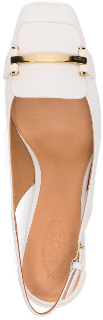 25SS 토즈 힐/펌프스 XXW63L0JE10SMXB015 WHITE - TODS