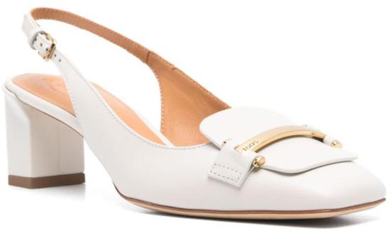 25SS 토즈 힐/펌프스 XXW63L0JE10SMXB015 WHITE - TODS