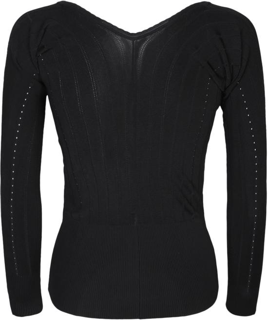  자크뮈스 긴팔 티셔츠 241KN3572358990 BLACK - JACQUEMUS