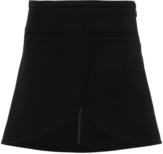  쿠레쥬 숏 스커트 224CJU171PL00079999 BLACK