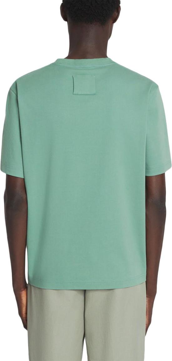 25SS 랑방 반팔 티셔츠 RMTS0115J173P25414 GREEN - LANVIN