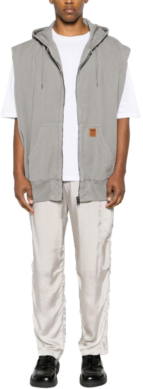  모스키노 반팔 티셔츠 A072620411001 WHITE - MOSCHINO