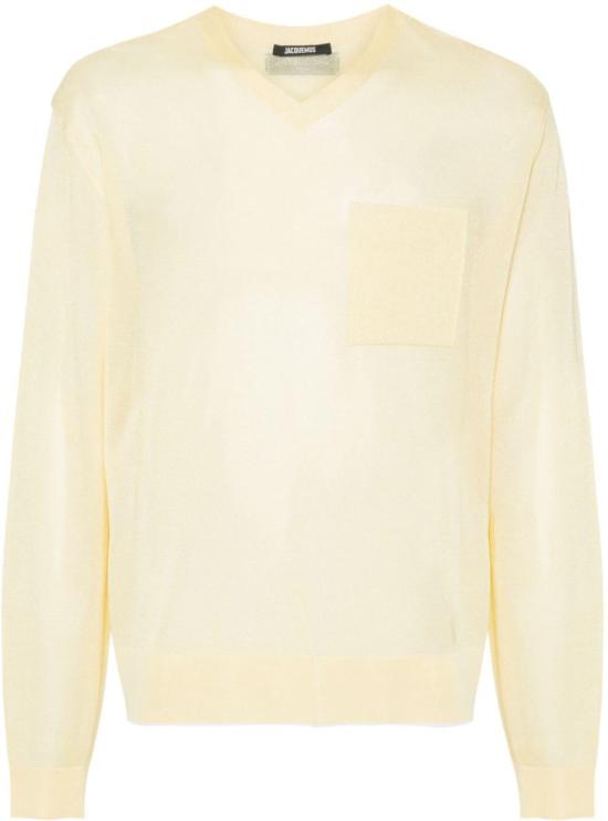  자크뮈스 스웨터 246KN5032368210 YELLOW