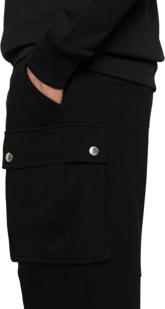 25SS 발망 팬츠 EH1OB335BC910PA BLACK - BALMAIN