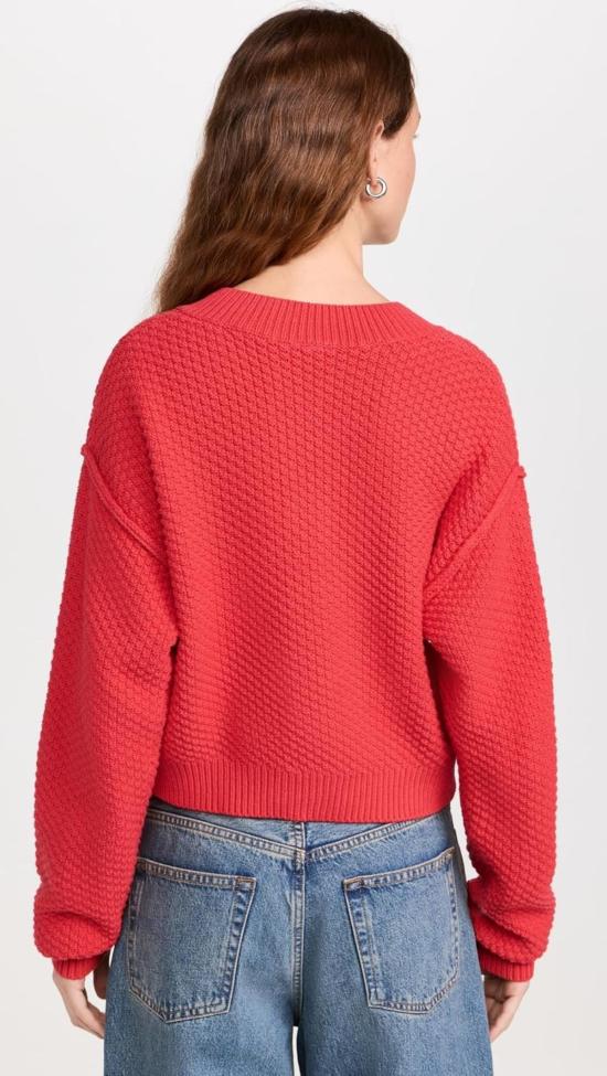  프리피플 가디건 프리 피플 릴라 카디 하트 아이즈 - FREE PEOPLE