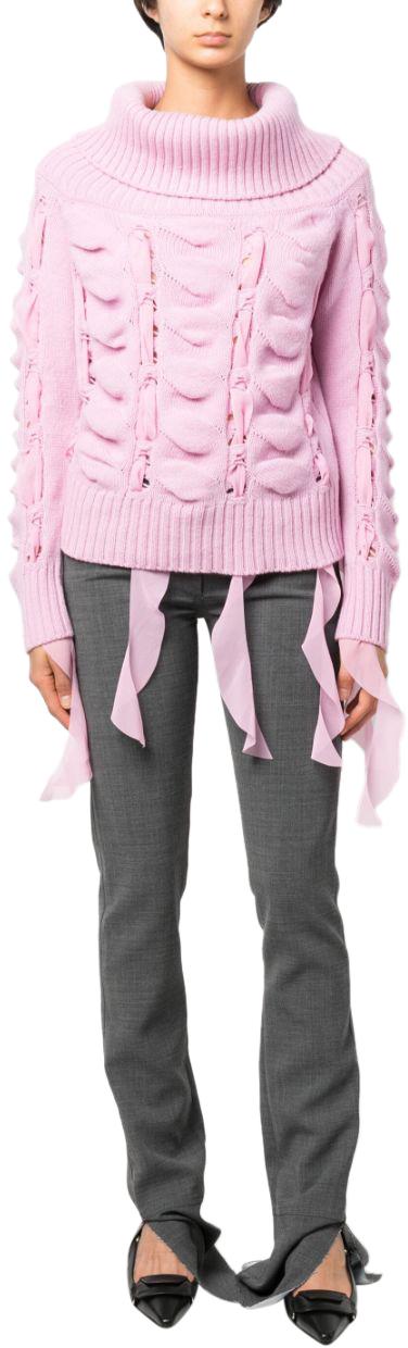  블루마린 스웨터 A322M370AN0113 PURPLE - BLUMARINE