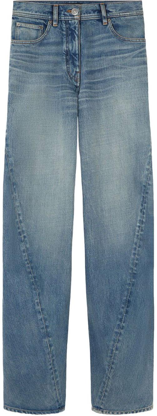 25SS 베르사체 스트레이트 팬츠 10196611A142951D800 BLUE