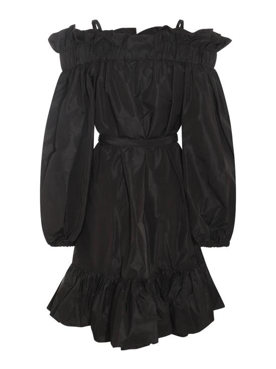 24FW 파투 숏 원피스 DR1430011999B Black - PATOU