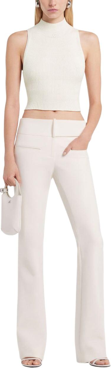  쿠레쥬 민소매 티셔츠 225MTO402FI00490001 WHITE - COURREGES