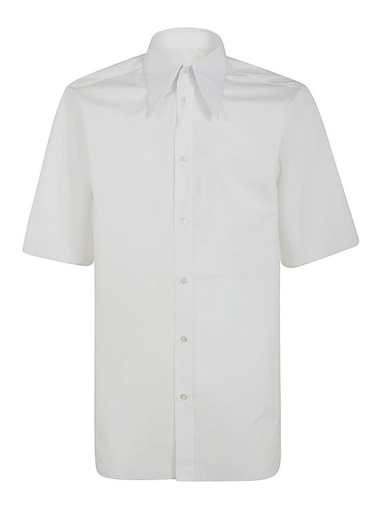  마르지엘라 반팔 셔츠 S67DR0009S43001100 White