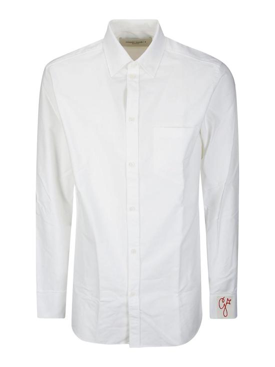 26SS 골든구스 긴팔 셔츠 GMP00246P00068110189 White