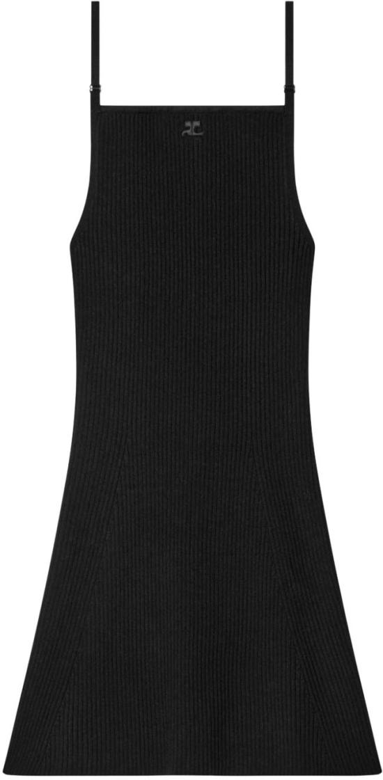  쿠레쥬 숏 원피스 324MRO441FI00019999 BLACK