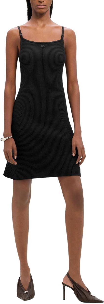  쿠레쥬 숏 원피스 324MRO441FI00019999 BLACK - COURREGES