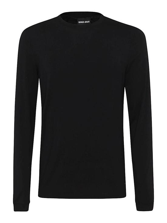26FW 조르지오 아르마니 반팔 티셔츠 3GST51SJP4ZUC99 Black