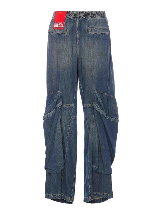  디젤 스트레이트 팬츠 A1674409L1401 Blue - DIESEL