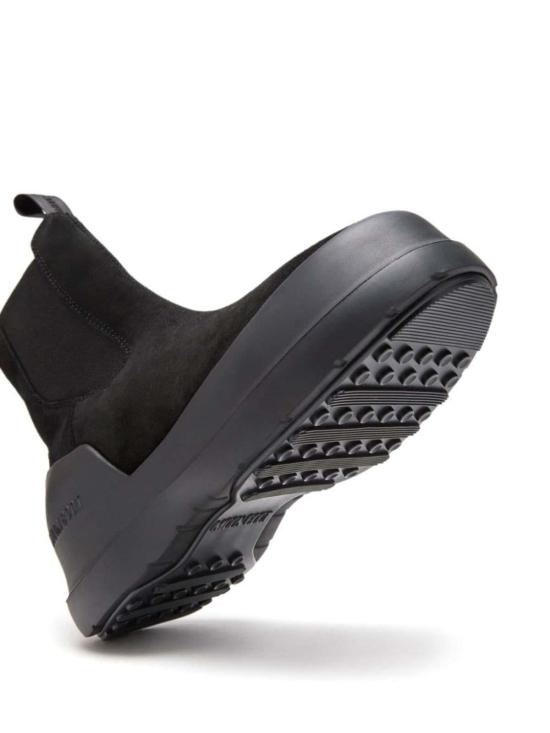 25FW 문부츠 루나 스웨이드 첼시 부츠 80D2480050N001 Black - MOON BOOT