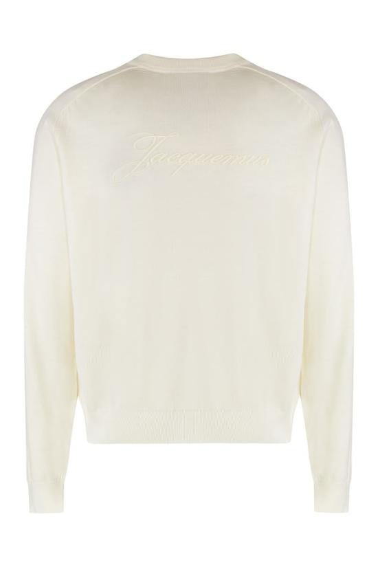 25FW 자크뮈스 스웨터 25HSWM00614AK00299 110 Beige - JACQUEMUS