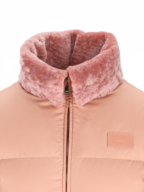 25FW 펜디 숏패딩 FAN214AT8VF1T6N AI25 BLUSH25 - FENDI