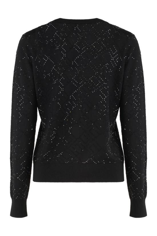 25FW 엘리자베타프랜치 가디건 MK26B56E2 188 Black - ELISABETTA FRANCHI