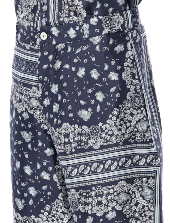 25SS 펜디 숏팬츠 25PFB1014AUVQ F0U6K BLUE - FENDI