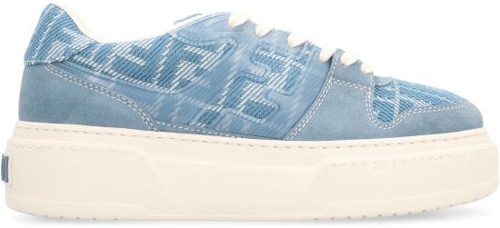 25SS 펜디 매치 플랫폼 로우 탑 8E8572ASAY F1RUM Navy - FENDI