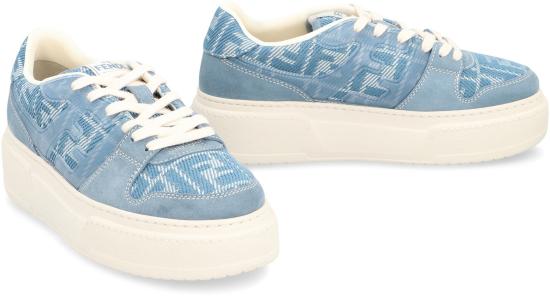 25SS 펜디 매치 플랫폼 로우 탑 8E8572ASAY F1RUM Navy - FENDI