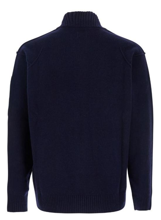 25FW 씨피 컴퍼니 스웨터 RFCMKN708A110149A888 TOTAL ECLIPSE BLUE - C.P. COMPANY