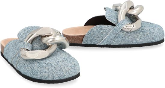 25SS JW앤더슨 뮬/슬리퍼 LF0048LA0238 800 Navy - JW ANDERSON