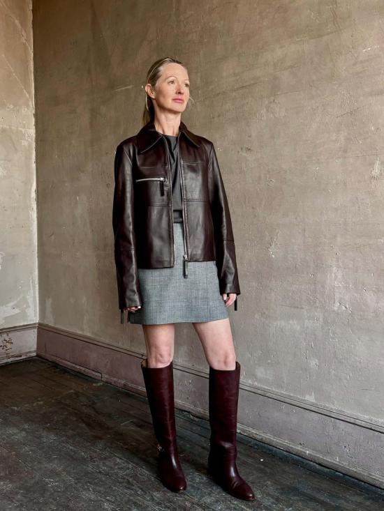  프로엔자슐러 가죽 자켓 프로엔자 스쿨러 애너벨 가죽 재킷