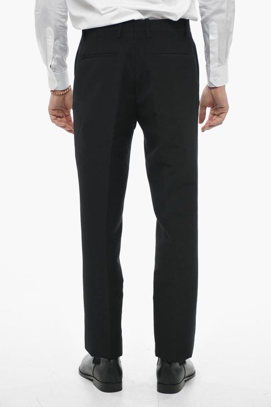  오프화이트 스트레이트 팬츠 OMCO002S23FAB003 1066 Black - OFF WHITE